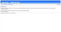 Desktop Screenshot of digitalstratum.com